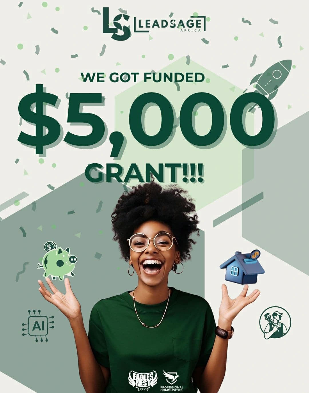 $5,000 Grant!!!